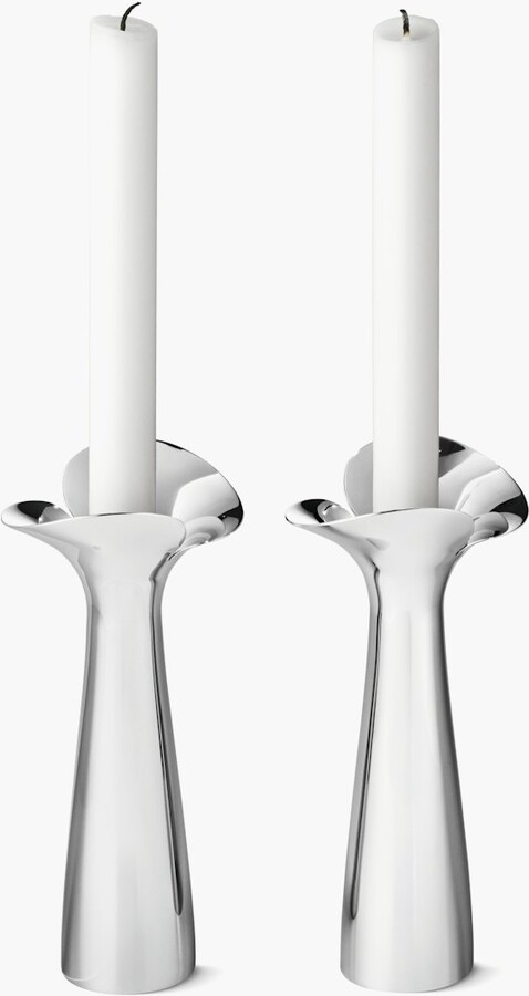 Georg Jensen Bloom Botanica Candleholder - Set of 2