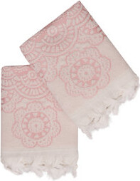 2 Piece 100% Cotton Hand Towel Set
