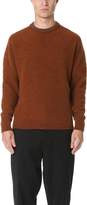 Thumbnail for your product : Lemaire Oversized Shetland Wool Crew Sweater