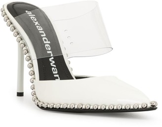 Alexander Wang Rina studded pointed mules