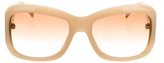 Thumbnail for your product : Max Mara Logo-Embellished Oversize Sunglasses