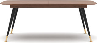 sohoConcept Ana Drop Leaf Extendable Solid Wood Dining Table