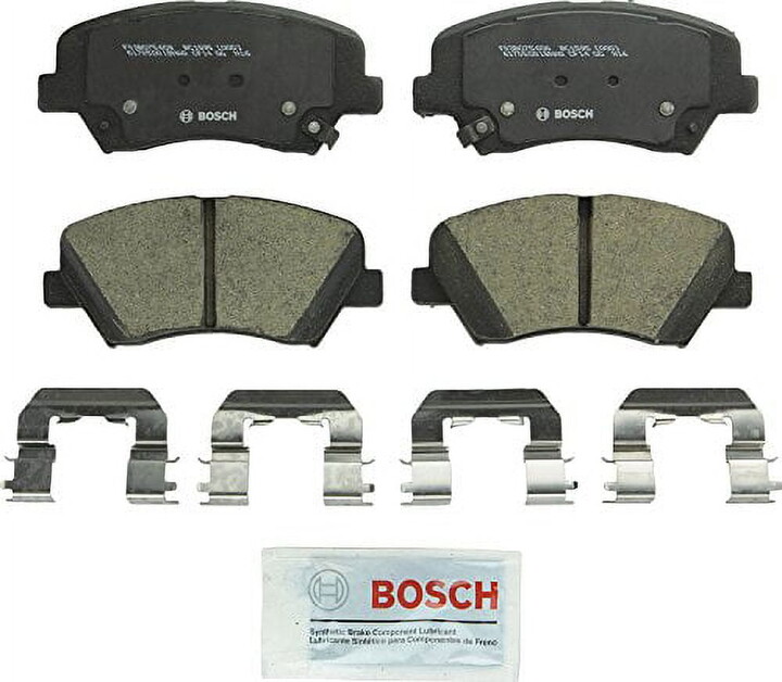 Bosch Auto Parts Bosch Bc1595 Quietcast Premium Ceramic Disc Brake Pad Set For 2012-2015 Hyundai Veloster; Front