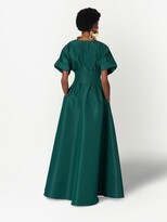 Thumbnail for your product : Carolina Herrera Button-Up Silk Dress