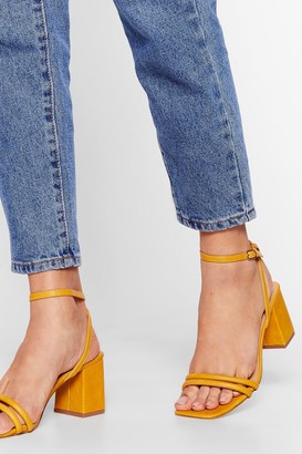 mustard suede pumps