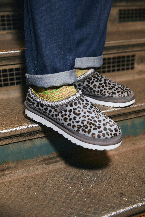 tasman leopard ugg slippers