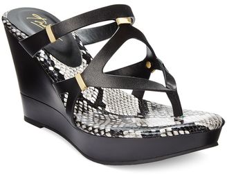 Thalia Sodi Luz Platform Wedge Sandals, Created for Macy's