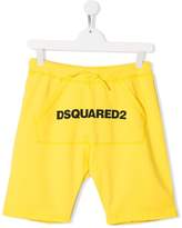 Thumbnail for your product : DSQUARED2 Kids logo shorts