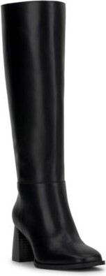 INC International Concepts Womens Elani Block Heel Boots Macys Exclusive Regular Wide Calf