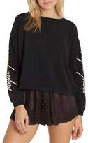 Thumbnail for your product : Billabong It's Time Cropped Crew Neck Sweater