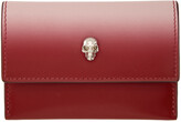 Thumbnail for your product : Alexander McQueen Pink & Red Skull Envelope Card Holder