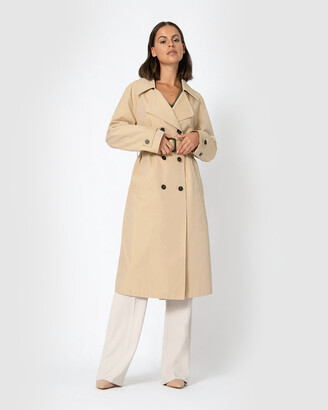 Mytheresa Women Clothing Coats Trench Coats Stacey stretch-cotton trench coat 
