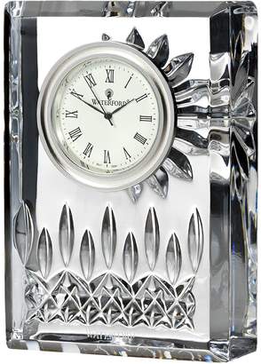Waterford Small Crystal Lismore Clock