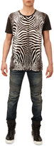 Thumbnail for your product : Balmain Washed Biker Jeans, Blue