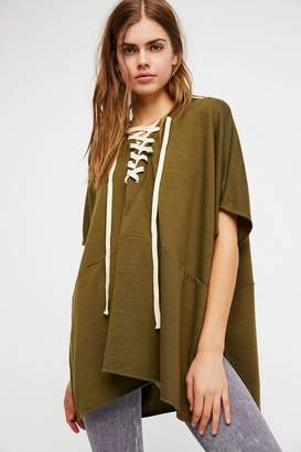 Power Play Hooded Poncho