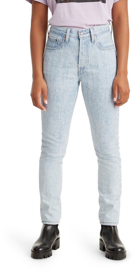 Levi's 501(R) High Waist Skinny Jeans - ShopStyle