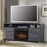 Thumbnail for your product : Dimplex Sander TV Stand for TVs up to 50" with Fireplace Insert Style: Acrylic Ice