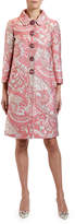 Thumbnail for your product : Dolce & Gabbana Jewel-Button Jacquard Coat