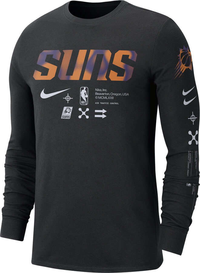 Men's Phoenix Suns Nike Black On-Court Practice Legend Performance T-Shirt