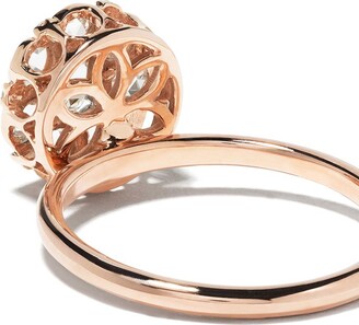 Selim Mouzannar 18kt rose gold diamond Beirut ring