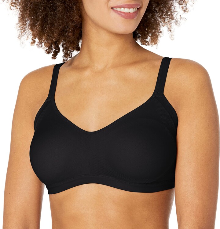 Warners Womens No Side Effects Underwire Contour with Mesh Wing