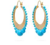 Thumbnail for your product : Irene Neuwirth 18kt Gold & Kingman Turquoise Earrings - Womens - Gold