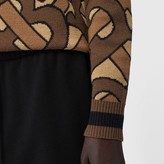 Thumbnail for your product : Burberry Monogram Intarsia Wool V-neck Sweater