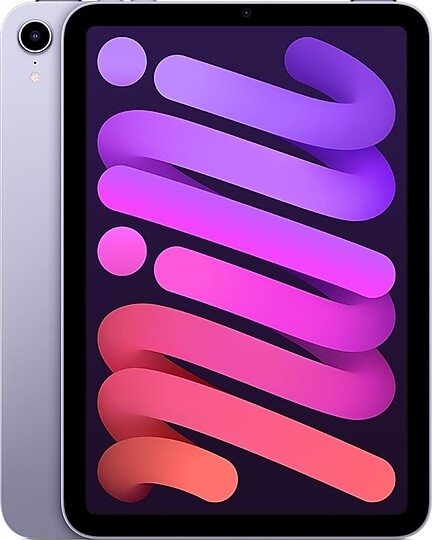 Apple iPad mini 8.3" Tablet, 64GB, WiFi, 6th Generation, Purple (MK7R3LL/A)