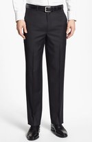 Thumbnail for your product : Santorelli Men's Luxury Flat Front Wool Trousers