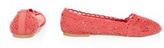 Thumbnail for your product : New Look Teens Coral Crochet Pumps