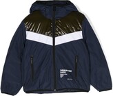 Thumbnail for your product : DSQUARED2 Kids Logo-Print Hooded Jacket