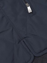 Thumbnail for your product : Corneliani Quilted Wool Reversible Vest