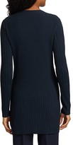 Thumbnail for your product : Akris Punto Long Ribbed Wool Cardigan