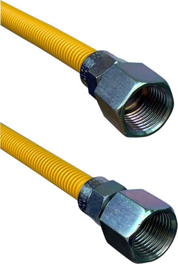 Jones Stephens 5/8 in. x 6.167 ft. CSST Stainless Steel Tubing