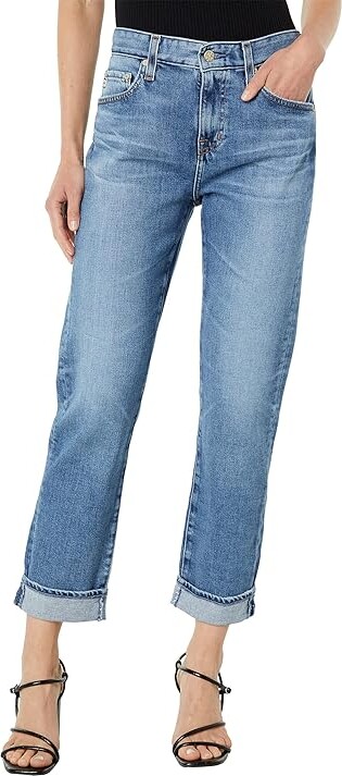 AG Jeans Ex-boyfriend Slouchy Slim in 16 Years Hudson Women's Jeans 16 Years Hudson : 25 28, Polyurethane/Lyocell/Denim