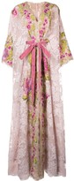 Thumbnail for your product : Marchesa Tie Front Lace Dress