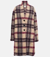 Thumbnail for your product : Marant Etoile Gabriel checked wool-blend coat