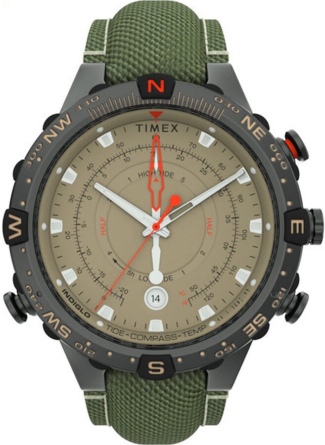 timex green strap
