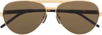 Gucci Eyewear GG1163S aviator-frame sunglasses