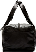 Thumbnail for your product : Ann Demeulemeester Black Leather Duffle Bag