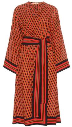 Michael Kors Collection Printed silk dress