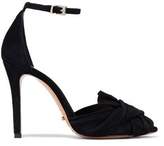 Thumbnail for your product : Schutz Natally Knotted Suede Pumps