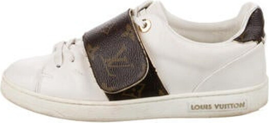 Louis Vuitton Suede Printed Sneakers It 37.5 | 7.5
