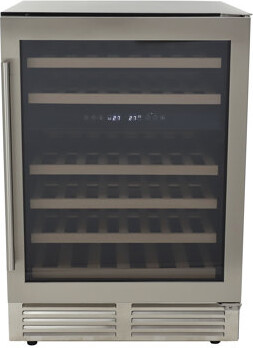 Avanti Products Avanti DESIGNER Series Dual-Zone Wine Cooler, 46 Bottle Capacity