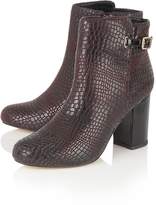 Thumbnail for your product : Lotus Adoette croc print ankle boots
