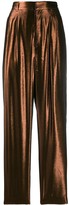 Thumbnail for your product : Indress Tapered Metallic Trousers