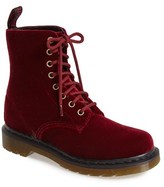 Thumbnail for your product : Dr. Martens 'Page 8-Eye' Velvet Boot (Women)