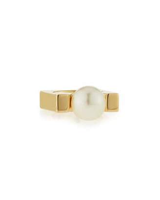 Chloé Darcey Simulated Pearl Square Ring