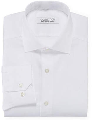 Collection by Michael Strahan Mens Spread Collar Long Sleeve Wrinkle Free Stretch Dress Shirt - Big and Tall
