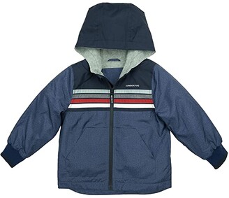 London Fog Baby Boys Chest Strip Poly Lined Jacket 